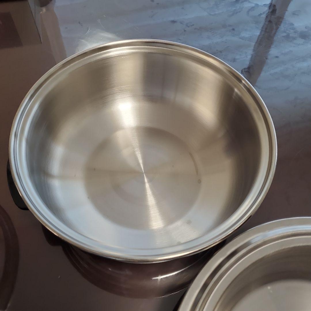 ステンレス鍋・フライパンセット新品 inkor インコア　6セット