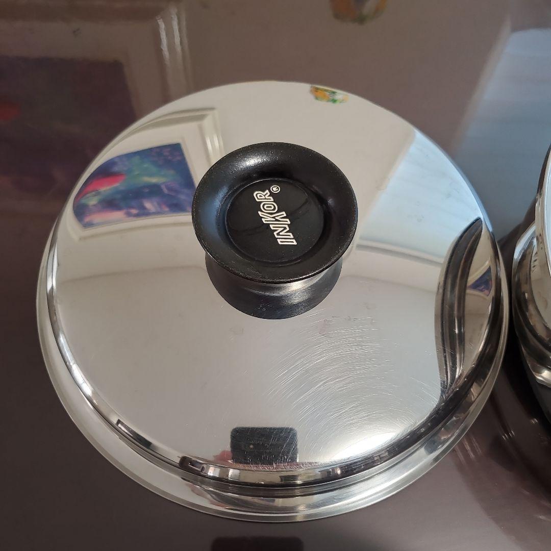 ステンレス鍋・フライパンセット新品 inkor インコア　6セット