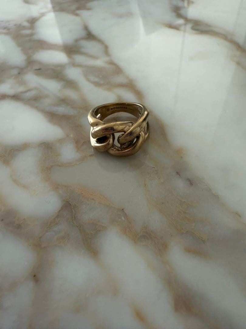 GOOSSENS Paris グーセンスパリ ゴールド ノットリング 11号