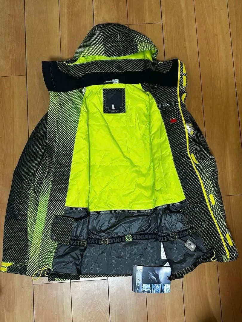 Oakley スノーボードウェア L 黒/緑