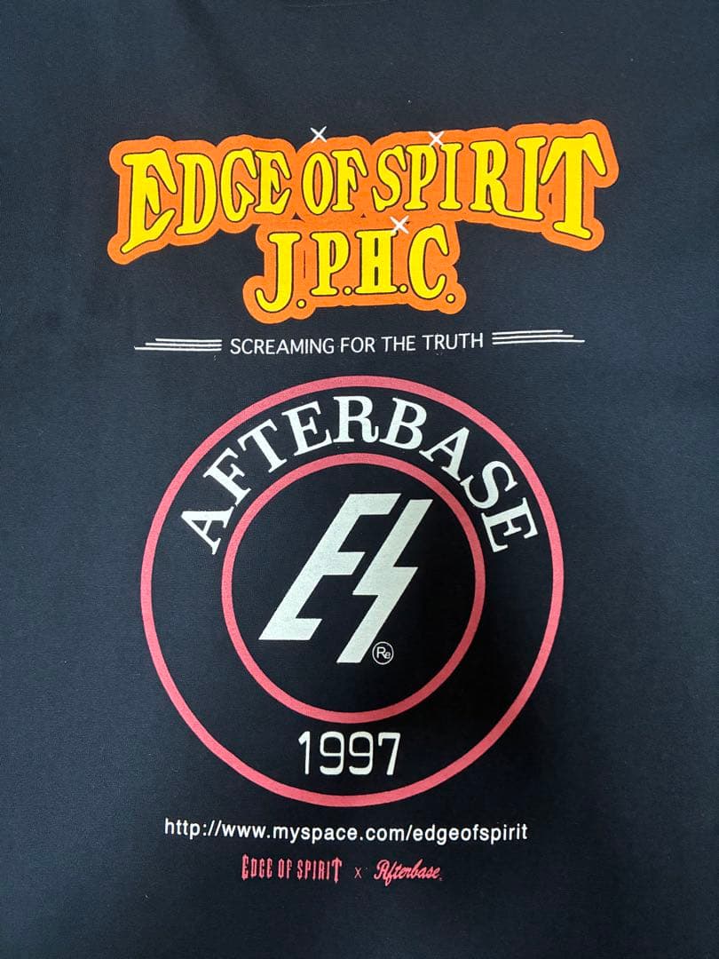 美品　AFTERBASE × EDGE OF SPIRIT Tシャツ　Lサイズ