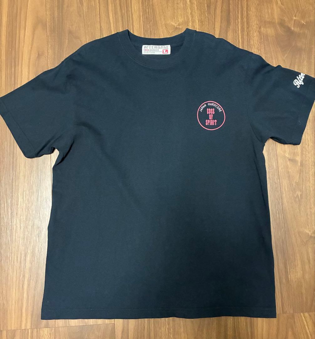美品　AFTERBASE × EDGE OF SPIRIT Tシャツ　Lサイズ