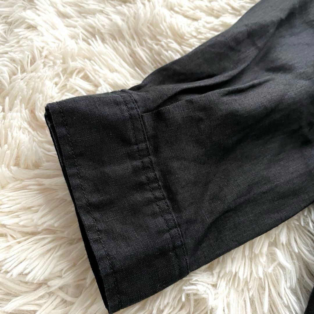 【ゆっこ ✨】solamonat poche リネンミリタリーJK ジャケ