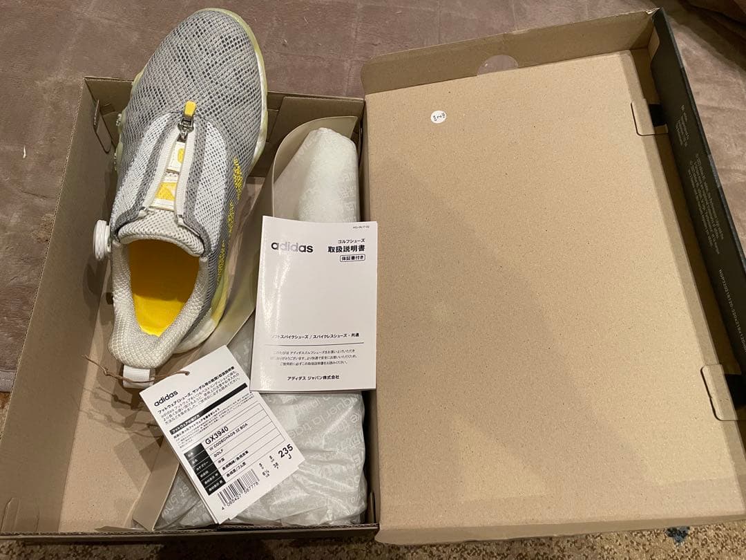 adidas コードカオス　レディース　23.5 GX3940 ゴルフジュース