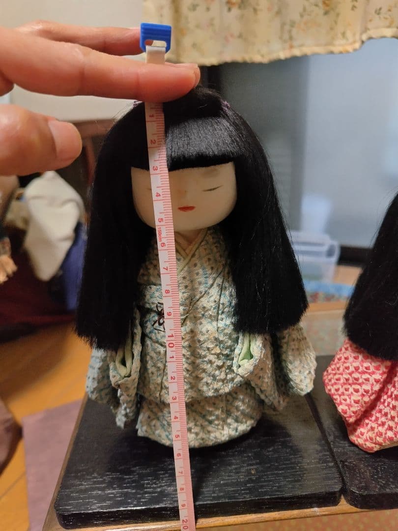 木目込み人形　市松人形　アンティーク