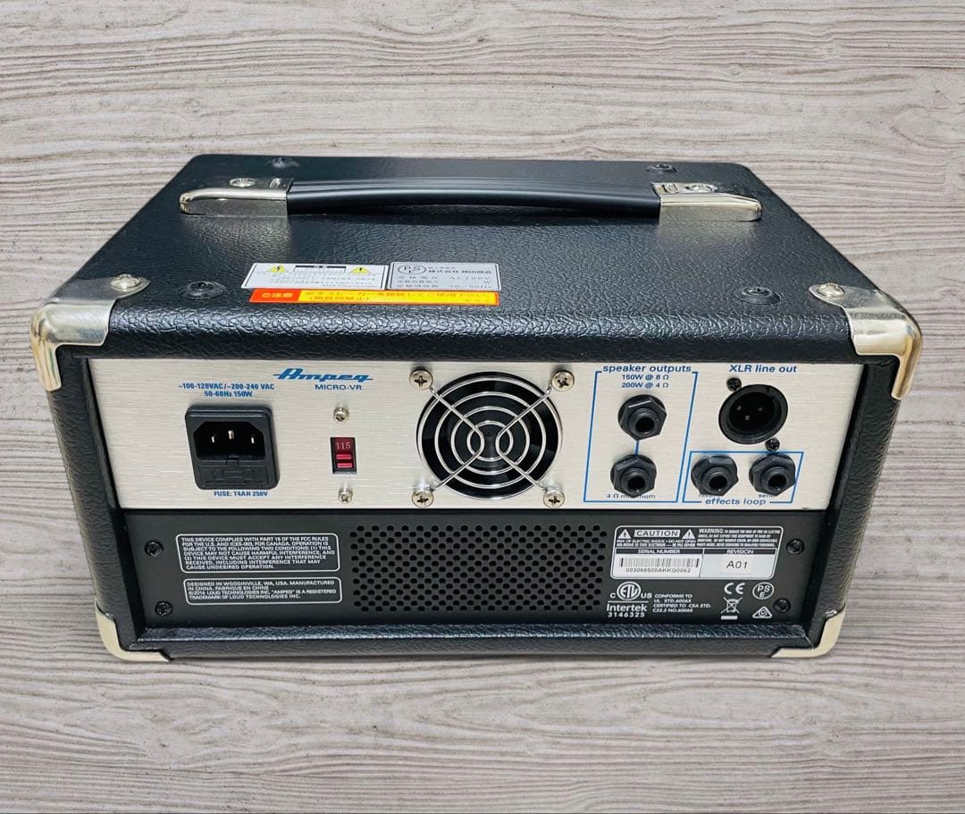 （美品）AMPEG MICRO-VR / SVT210AV ベースアンプセット