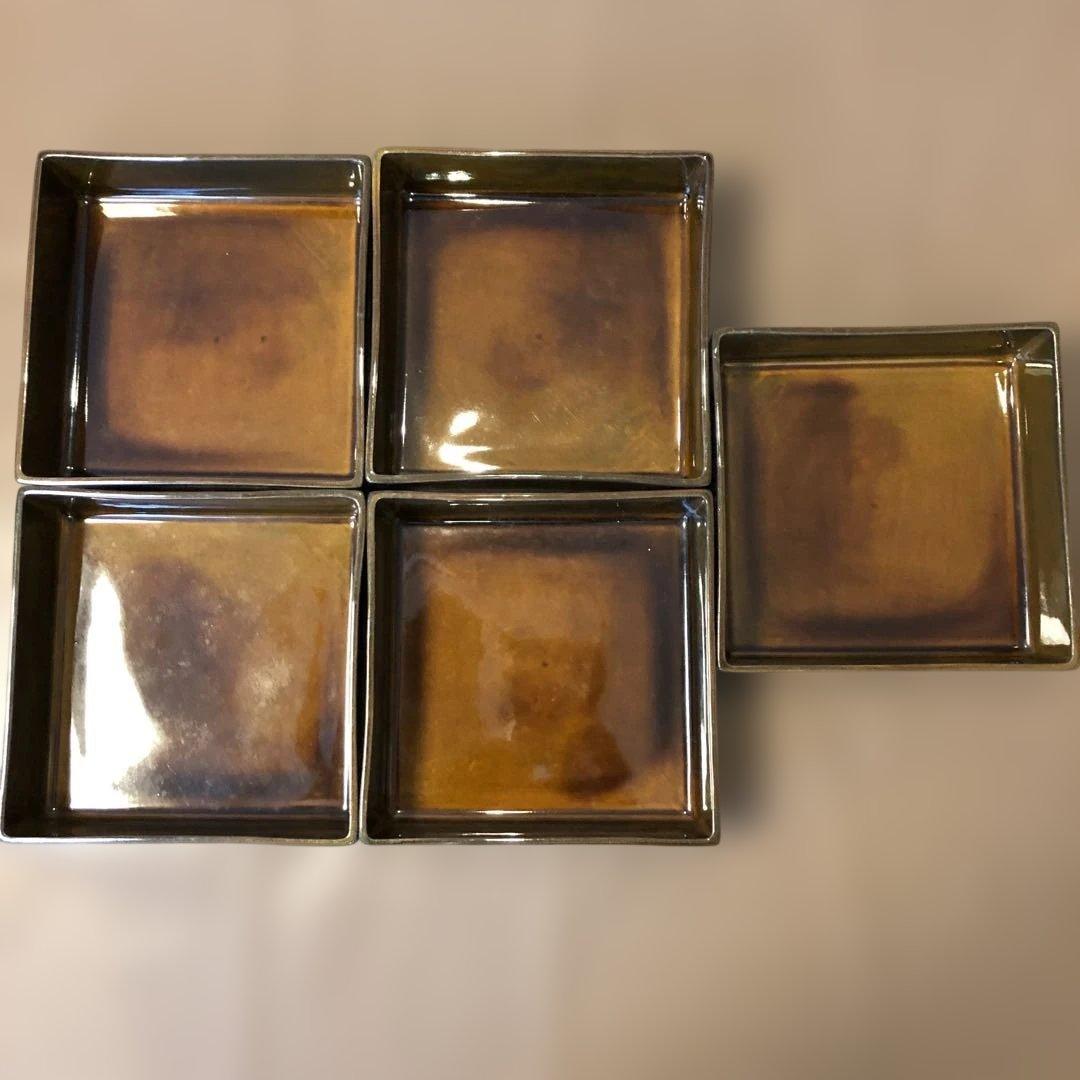 Sobokai ソボカイ　ソブル6寸正角鉢　5枚　おせち