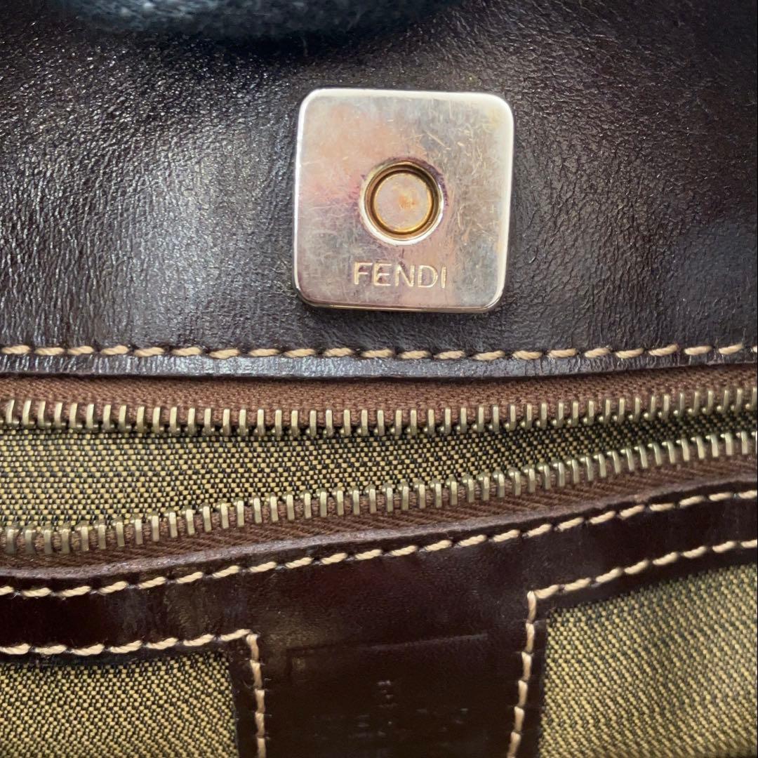 FENDI フェンディ　ズッカ柄　トートバッグ