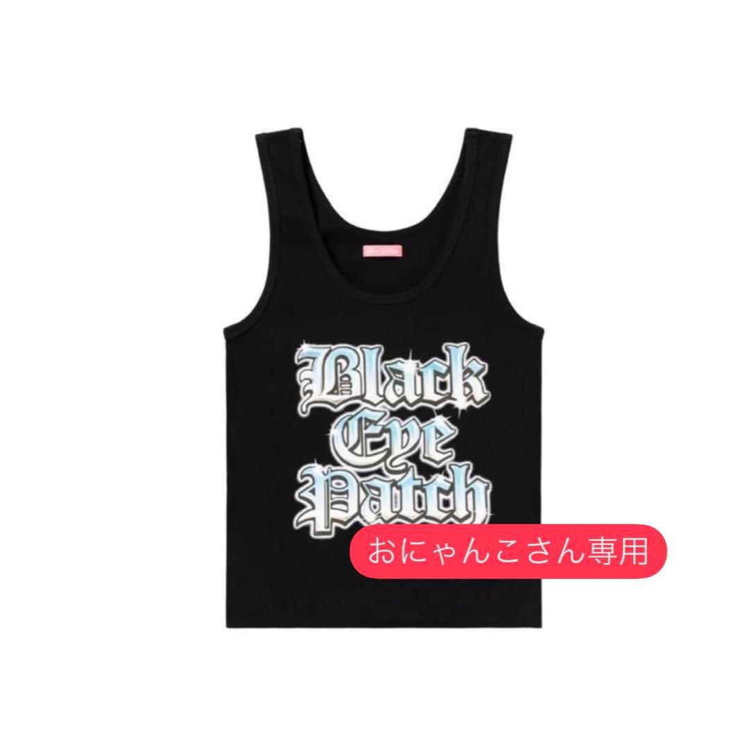 Black Eye Patch タンクトップ ブラック