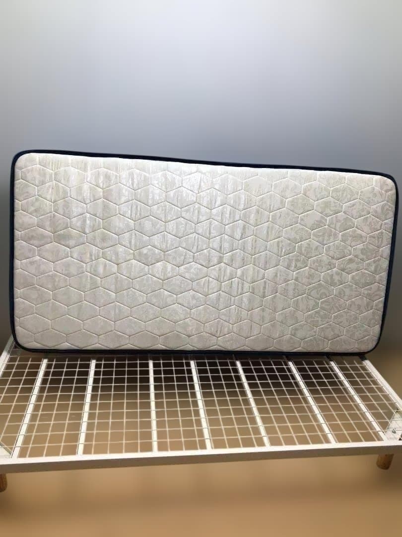 【美品】Avenco マットレス＋ベッドフレーム シングル 250730-2