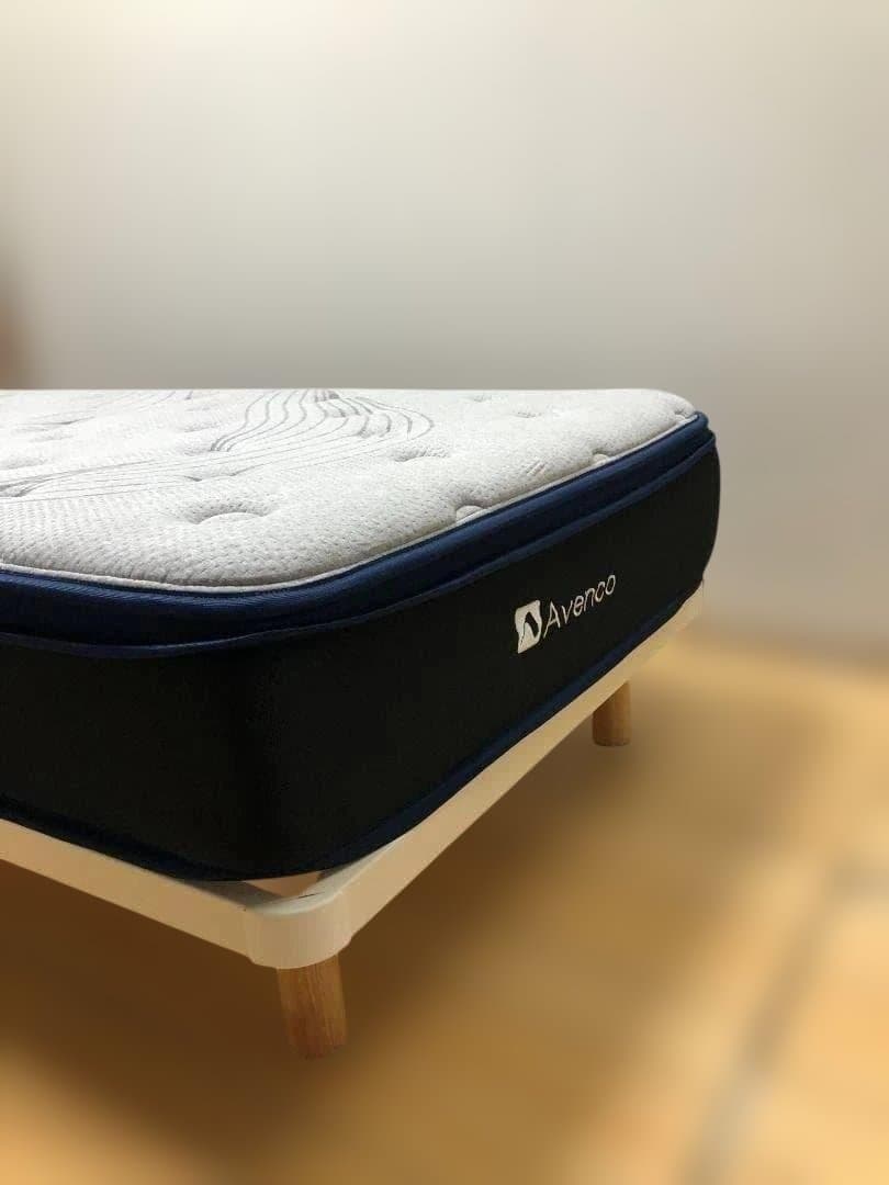 【美品】Avenco マットレス＋ベッドフレーム シングル 250730-2