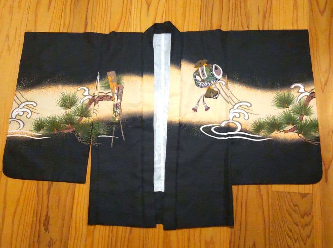 七五三 着物セット 黒 松 鷲