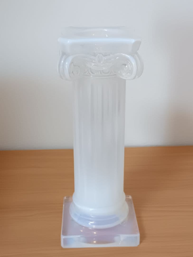 オパールセント カメイクリスタル フラワーベース 花瓶 オパリン