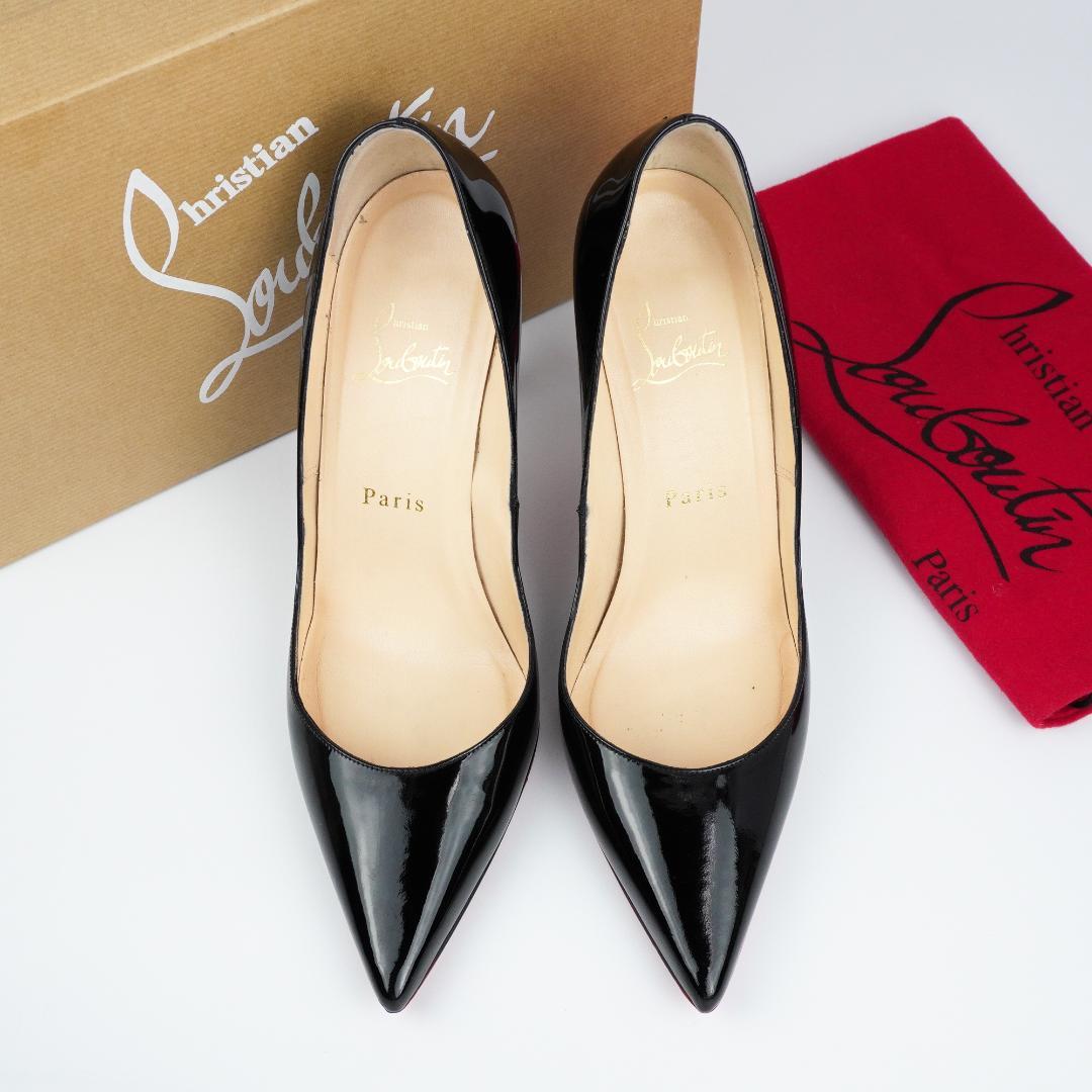 24.5cm Louboutin ルブタン ヒール エレガント美品 EU38.5
