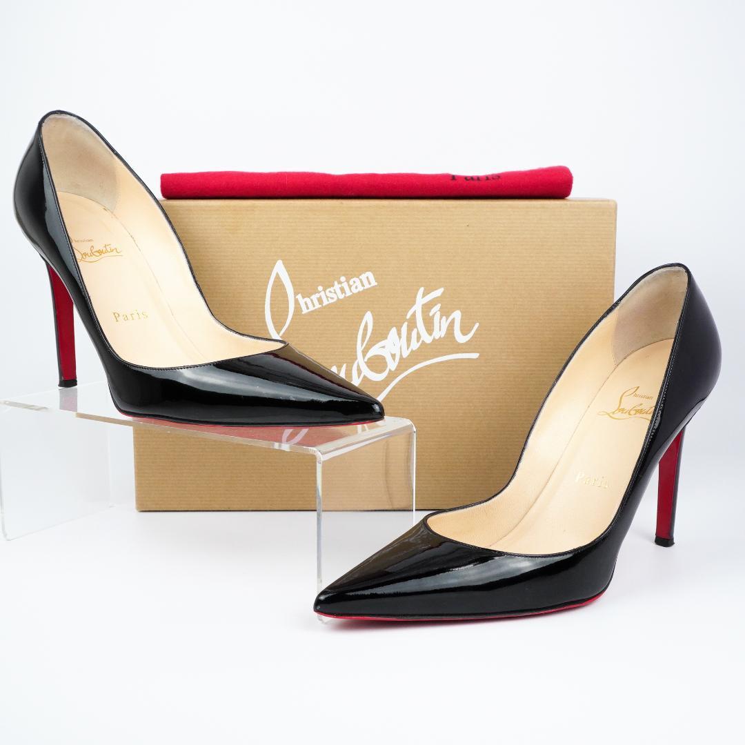 24.5cm Louboutin ルブタン ヒール エレガント美品 EU38.5