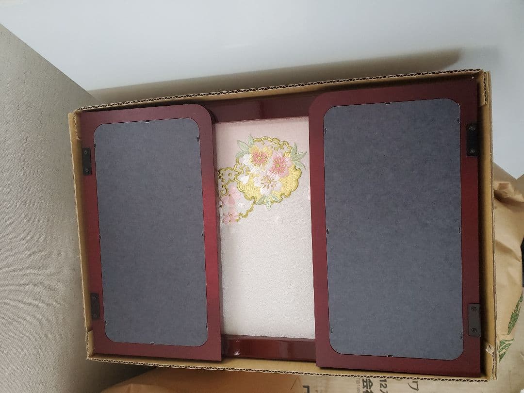 極美品　おひなさま　親王飾り　雛人形　極上仕立て　平安福祥　久月作