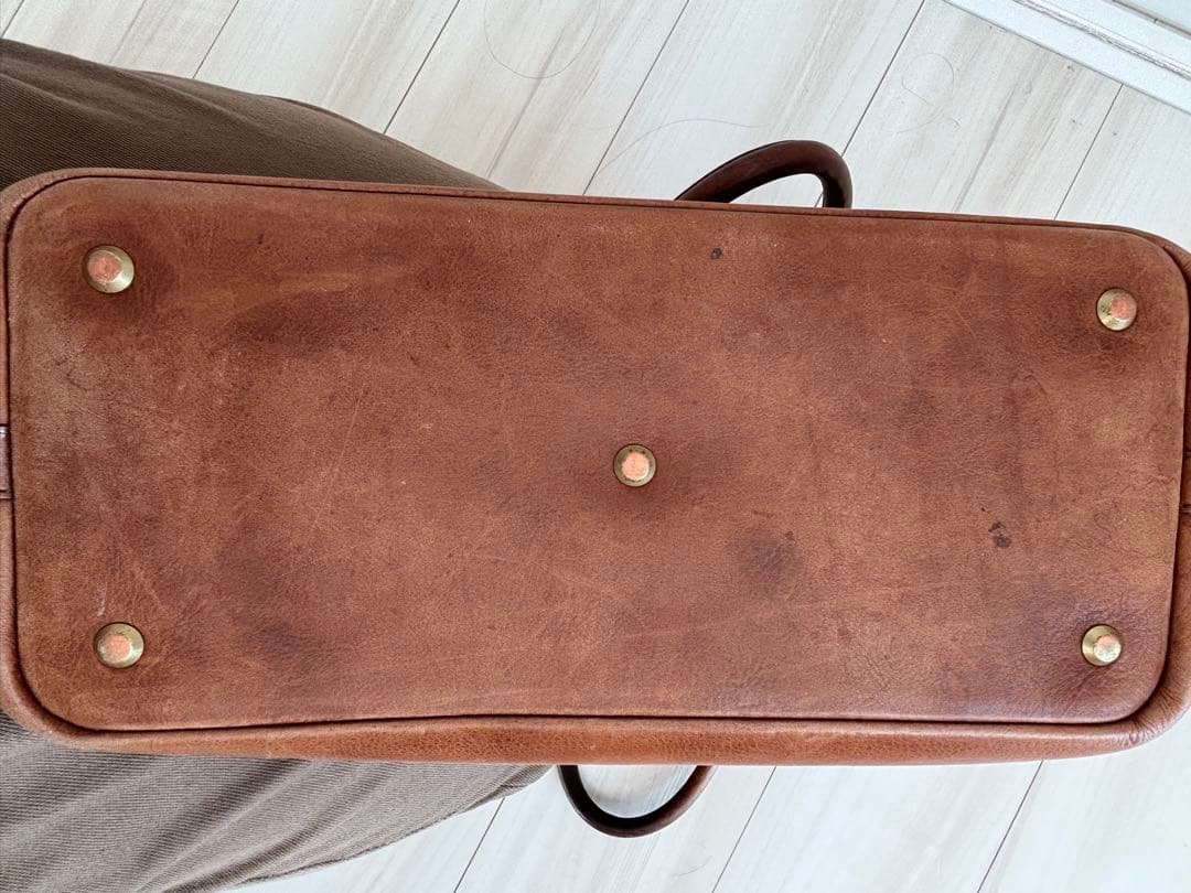 土屋鞄　ビークルラージストックトート【中古品】ブラウン