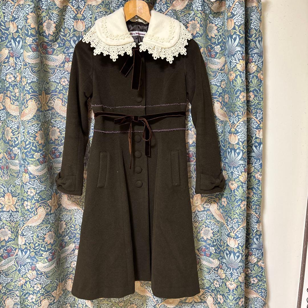 メアリーマグダレン　ブラウン　コート　シーズンですのでお値下げです