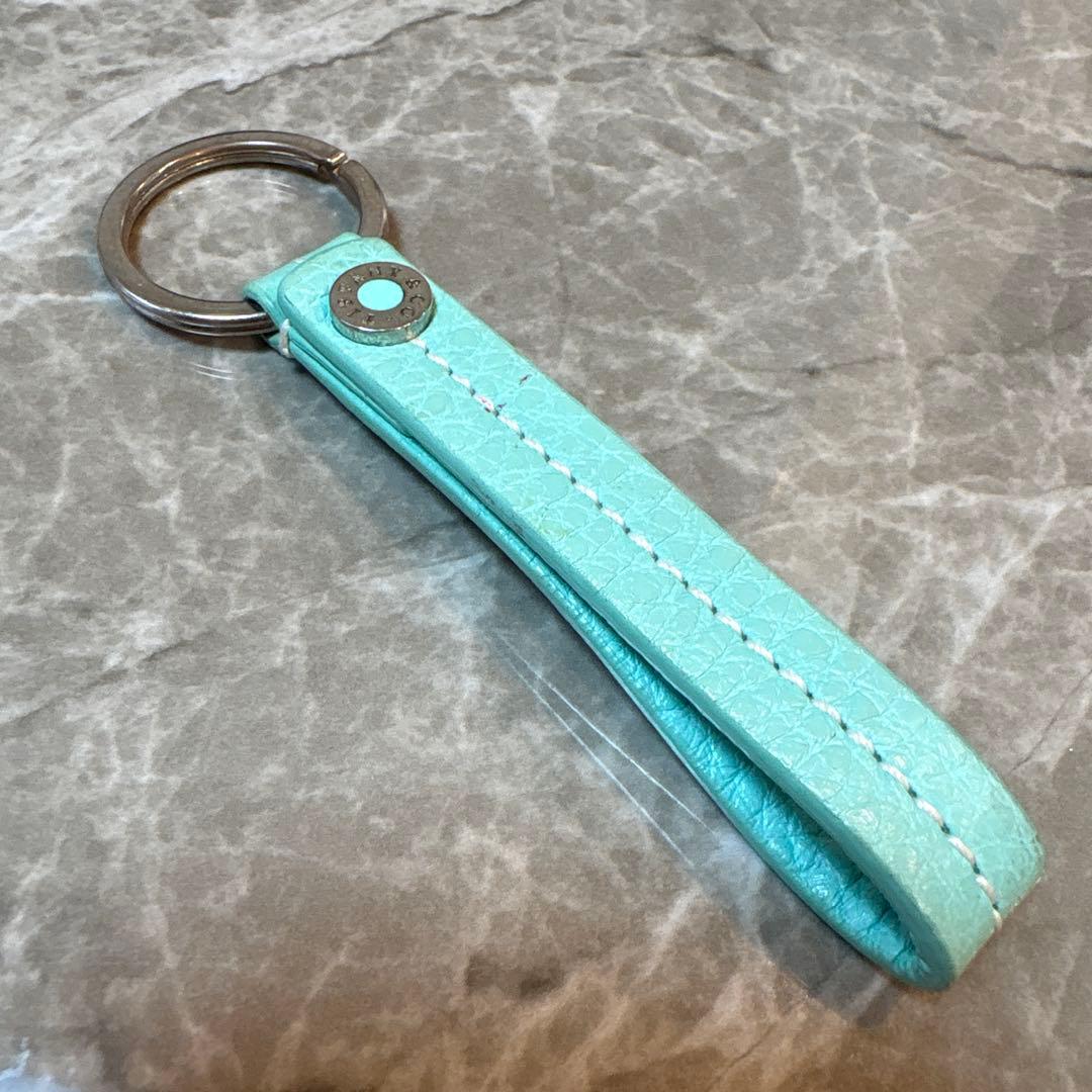 ティファニー　レザー キーホルダー ストラップ