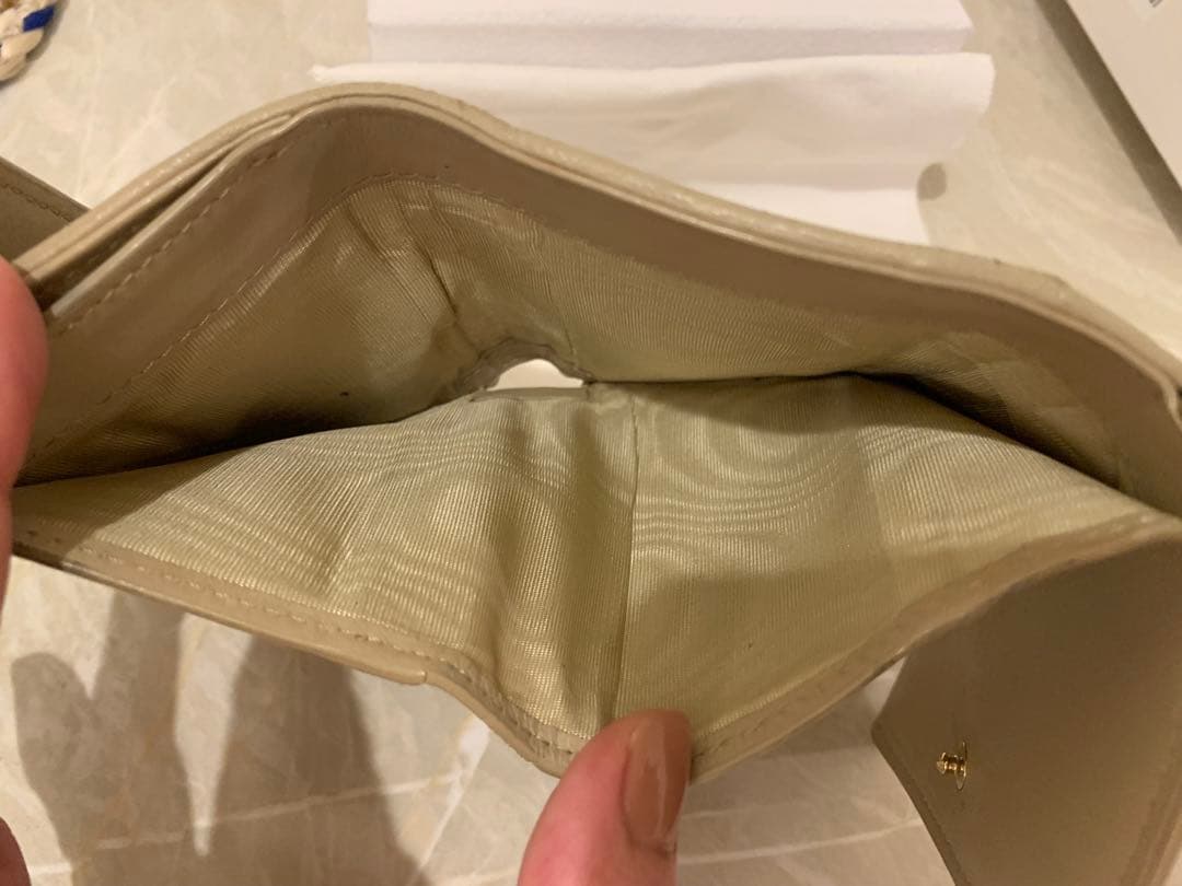 ディオール　3つ折りウォレット