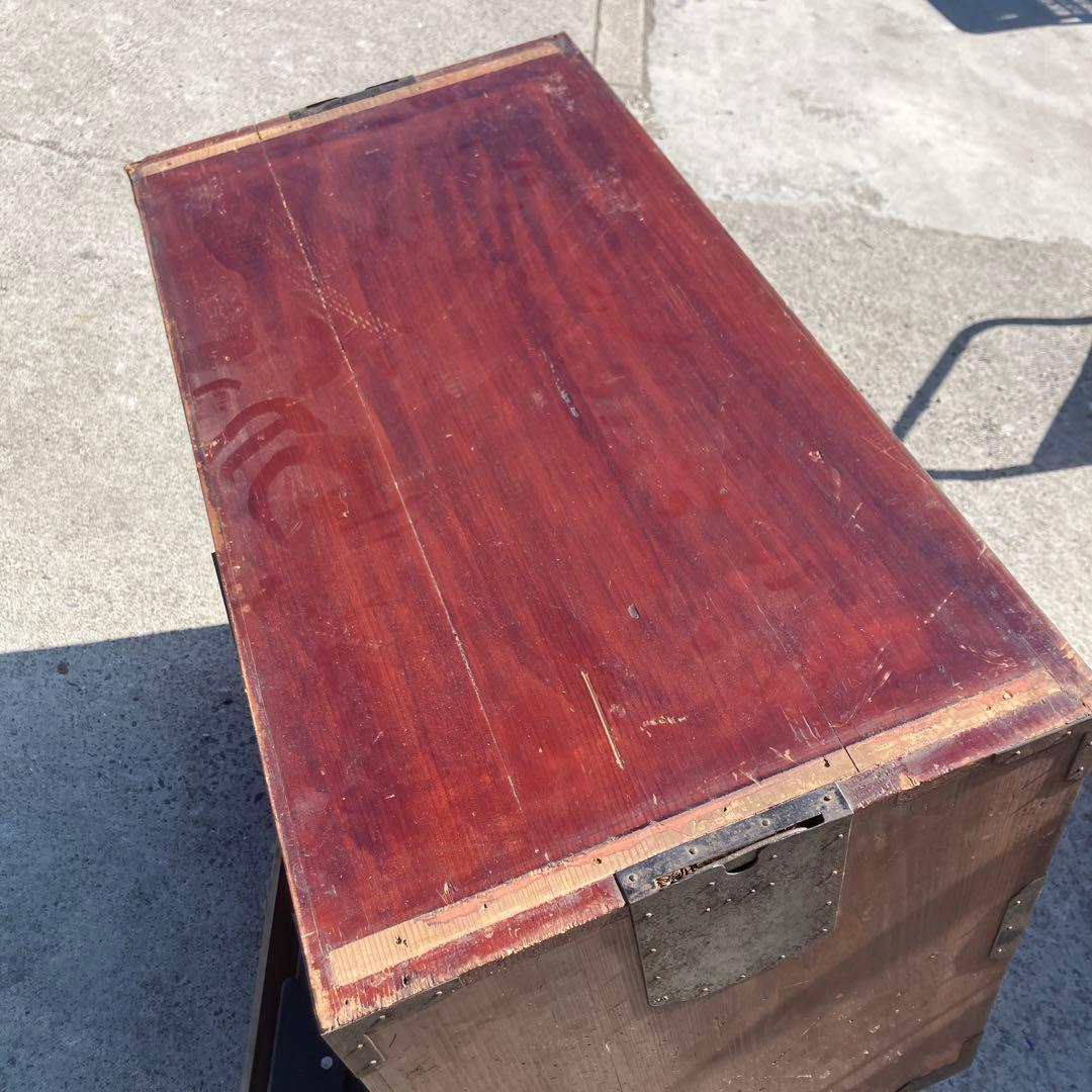 昭和レトロ 古家具 仙台箪笥 4段4杯 引き出し箪笥 和箪笥 アンティーク