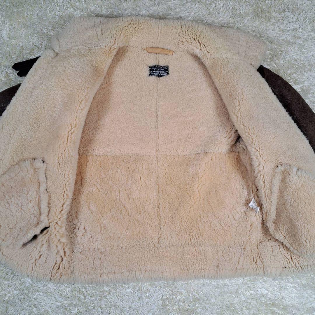 MILANO USA製 B-3 フライトジャケット　リアルムートン