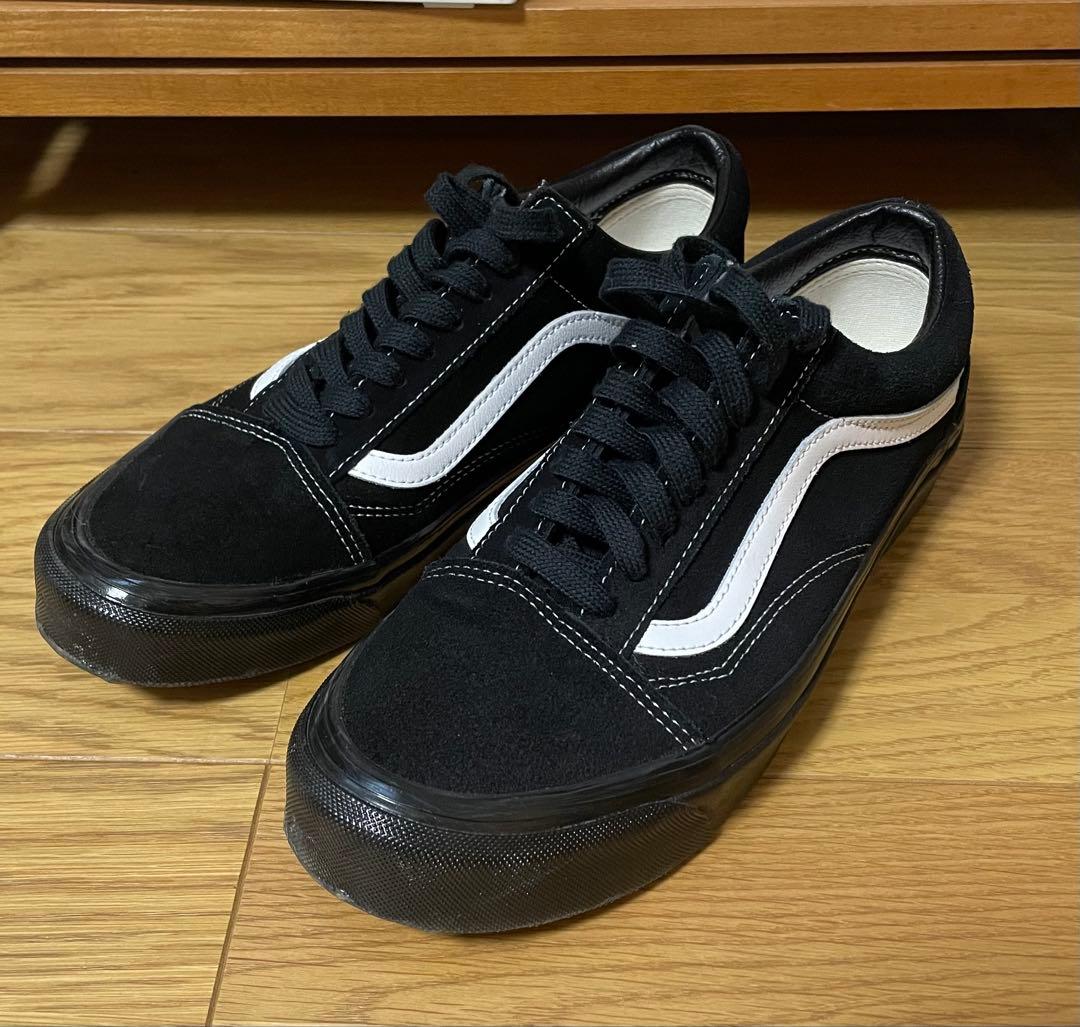 【極美品】 Vans アナハイム オールドスクール ブラック US9 バンズ