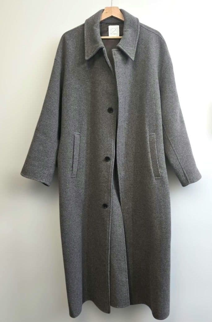 【美品】crewre リバーロングステンカラーコート　size3