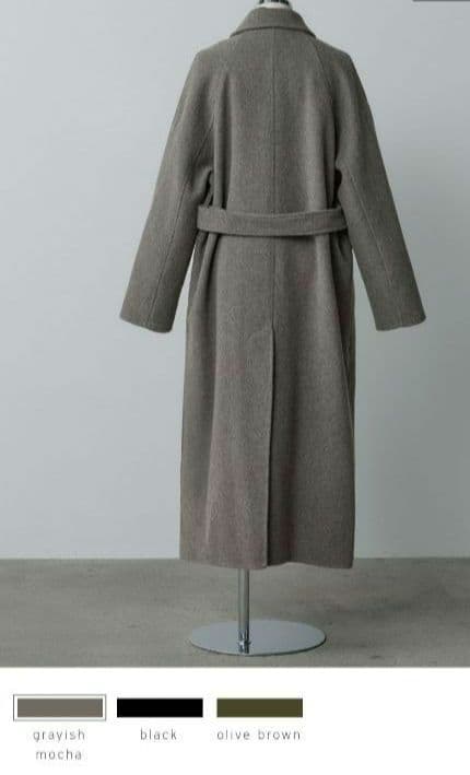 【美品】crewre リバーロングステンカラーコート　size3