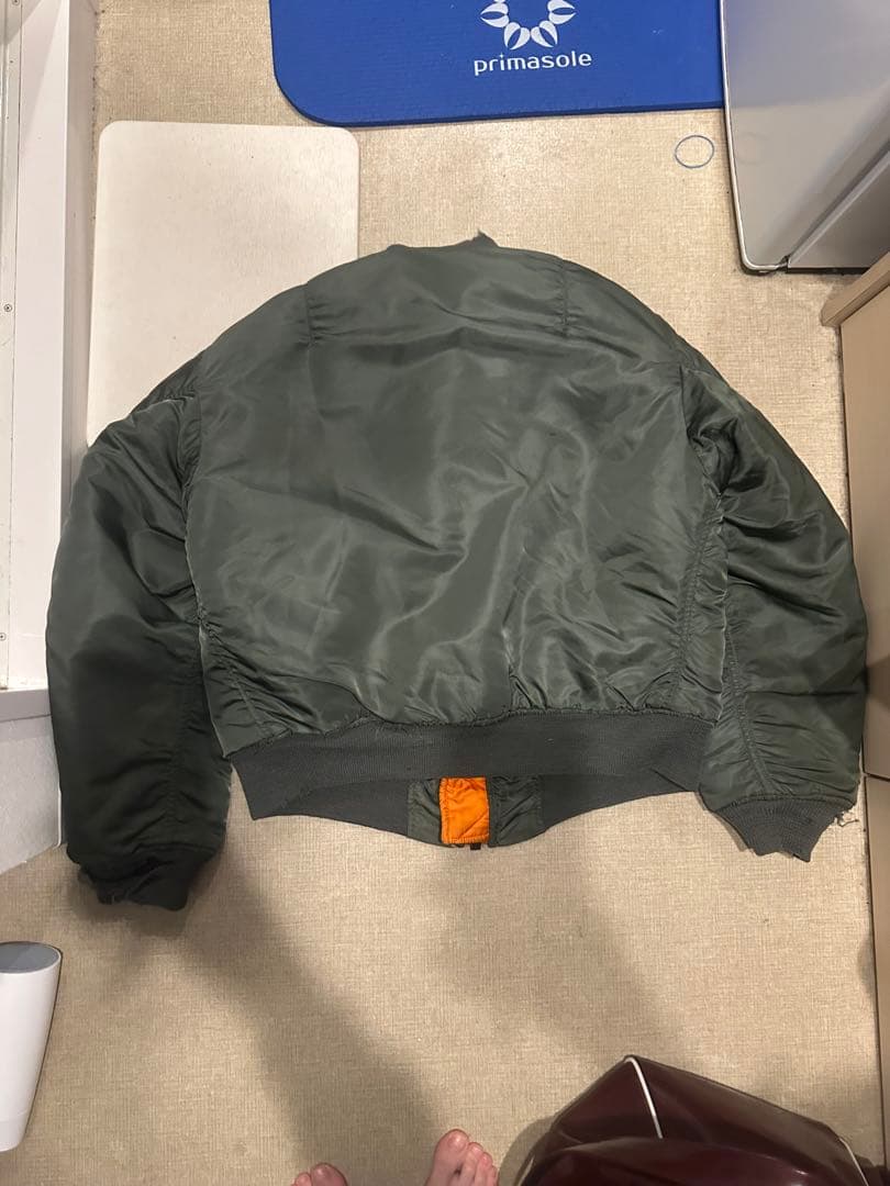 m*k様 70s 米軍実物 MA-1 ALPHA SCOVILLジッパー M ヴ