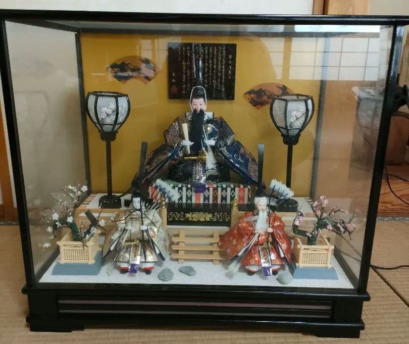 五月人形 天神ケース　京天神