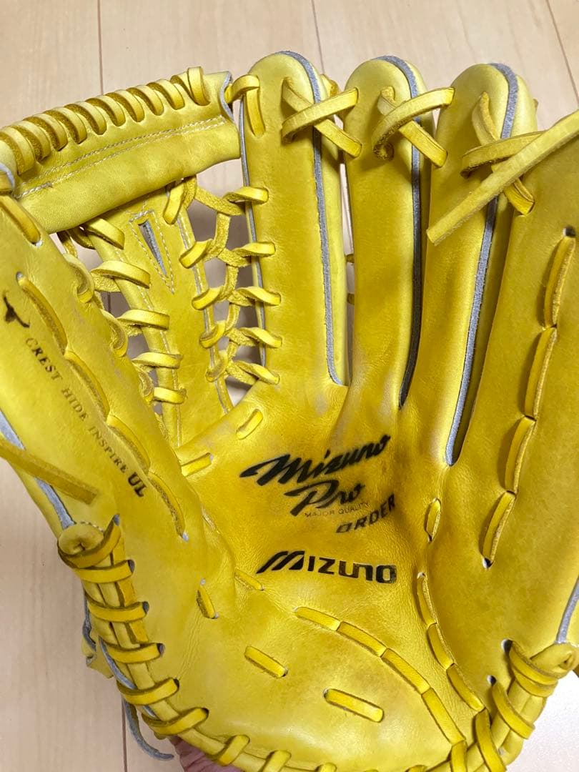 ミズノ　ミズノプロ　軟式　オーダー　グラブ　外野