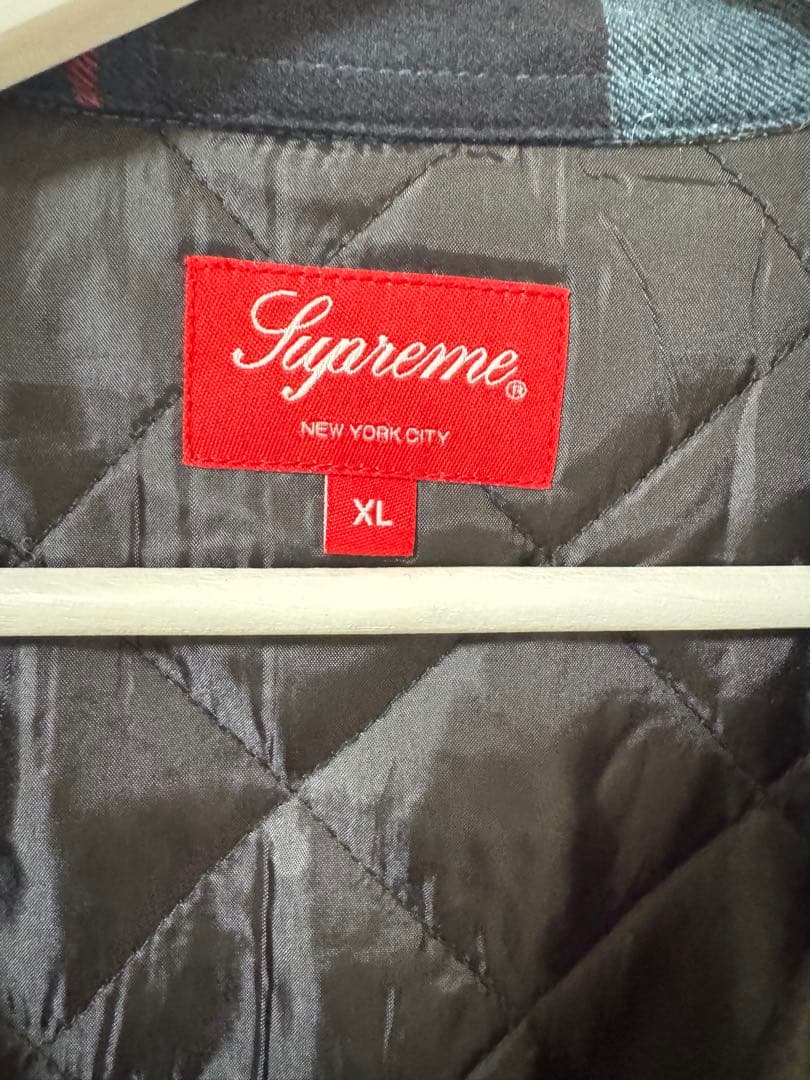 Supreme チェック柄 長袖シャツ XL ken kun