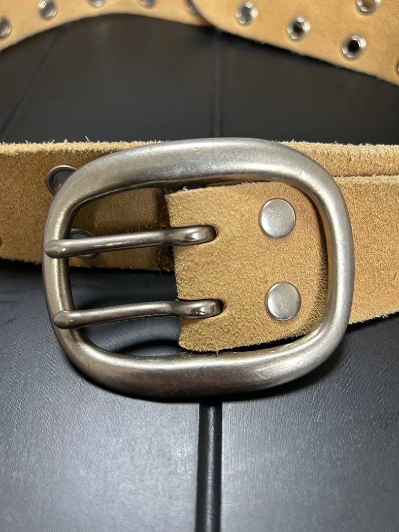 アンダーカバースエードレザーベルトundercover