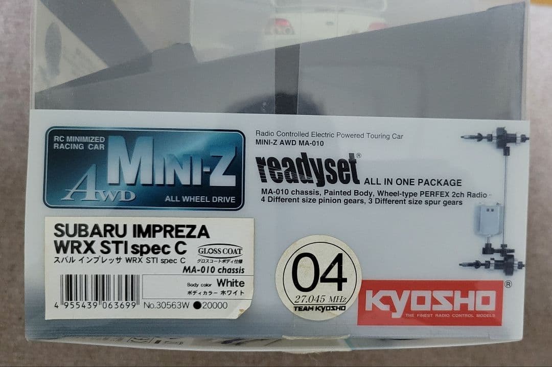 京商　ミニッツAWD　スバルインプレッサWRX