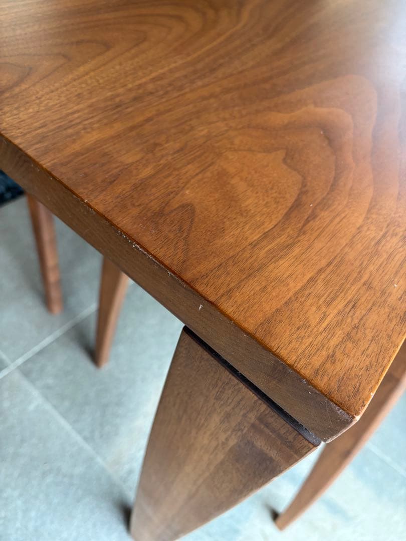 柏木工 ウォールナットダイニングテーブル ダイニングチェア4脚ダイニングセット