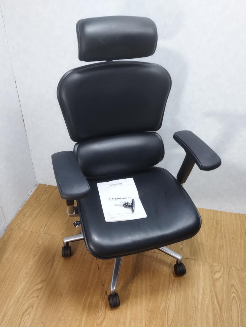K♢171 Ergohuman Basic レザー デスクチェア EH-HAL