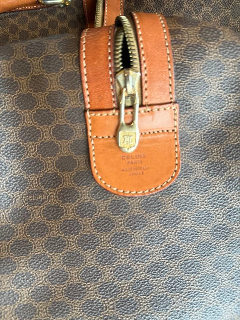 CELINE マカダムモノグラムボストン ミディアム