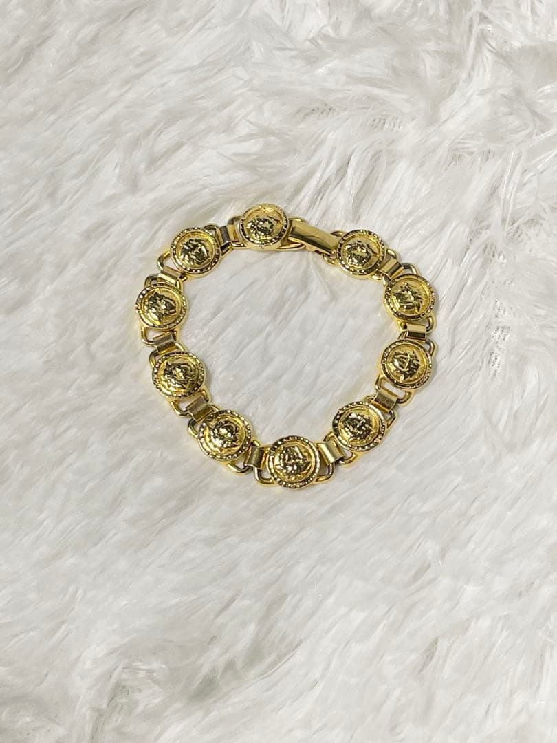 美品　GIANNI VERSACE メデューサ ブレスレット 箱・保存袋付き