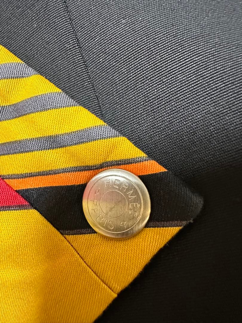 エルメス　正規品　リバーシブル　巻きスカート