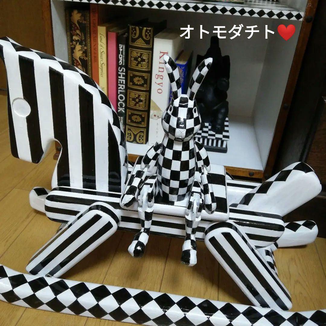 key*s collection★木馬 小★スツール