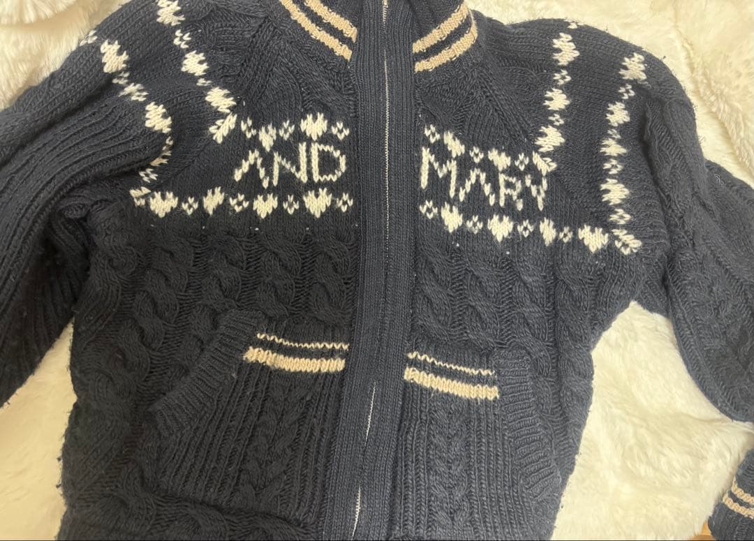 トップス andmary Mary knit cowichan