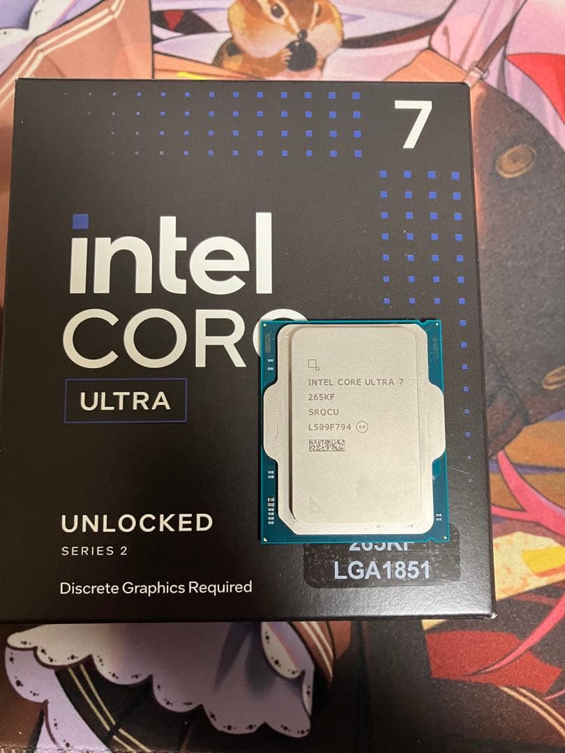 中古CPU Intel Core Ultra 265KF