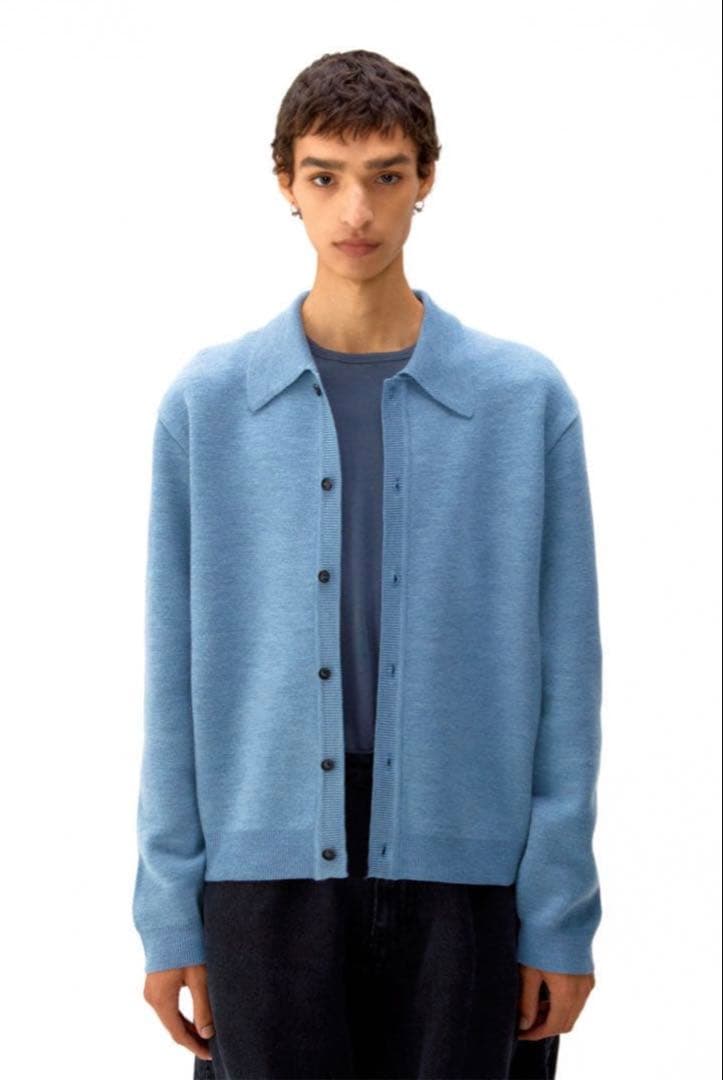 トップス coor Top Fill Wool Collar Cardigan