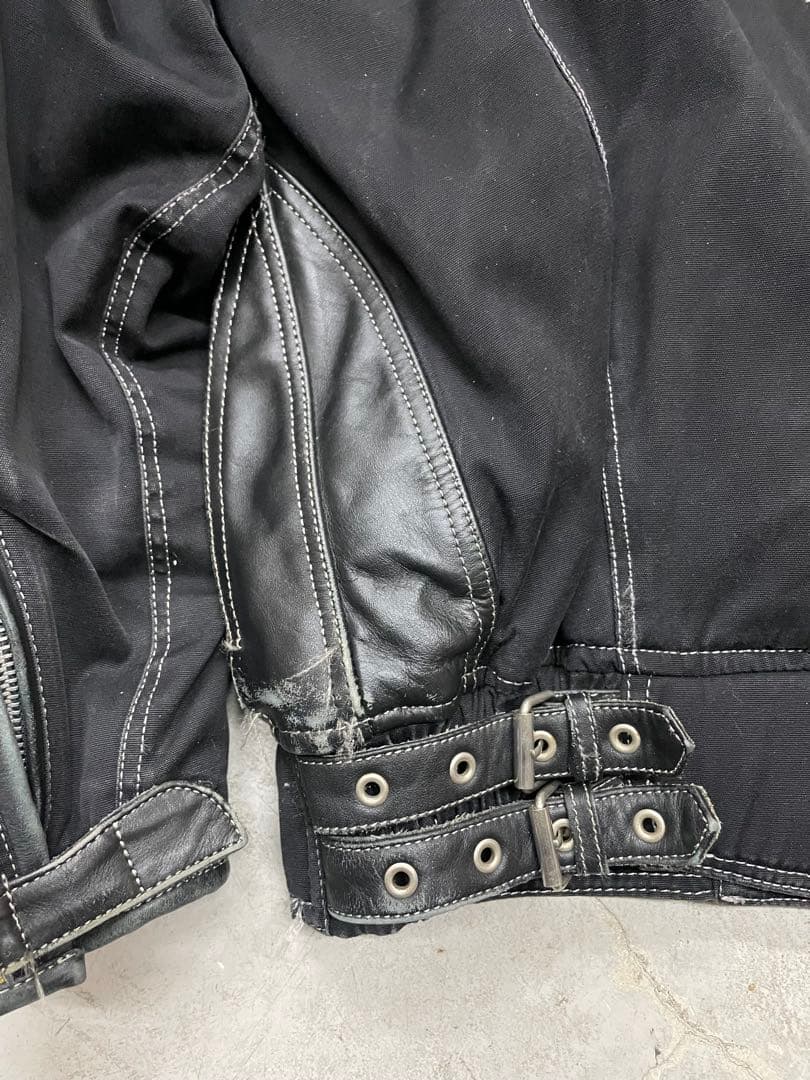 90s BETES ベイツ ライダースジャケット　コットンジャケット　バイカー