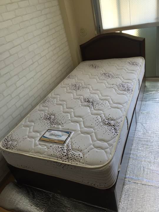 シモンズ 高級 シングルベッド Beautyrest マットレス