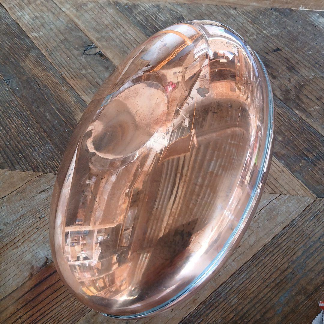 ドイツ製銅製楕円形湯タンポ袋付き