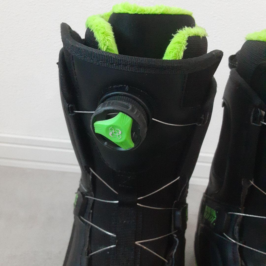 HEAD ヘッド STRIKE BOA スノーボード ブーツ 26cm ボア 黒