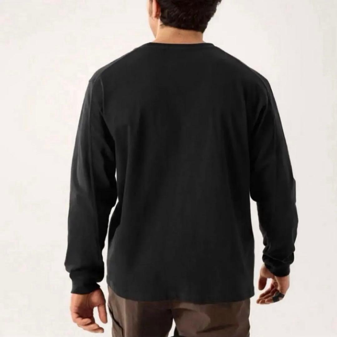 24K ARC'TERYX アークテリクス クラッグ コットン ロングスリーブ黒