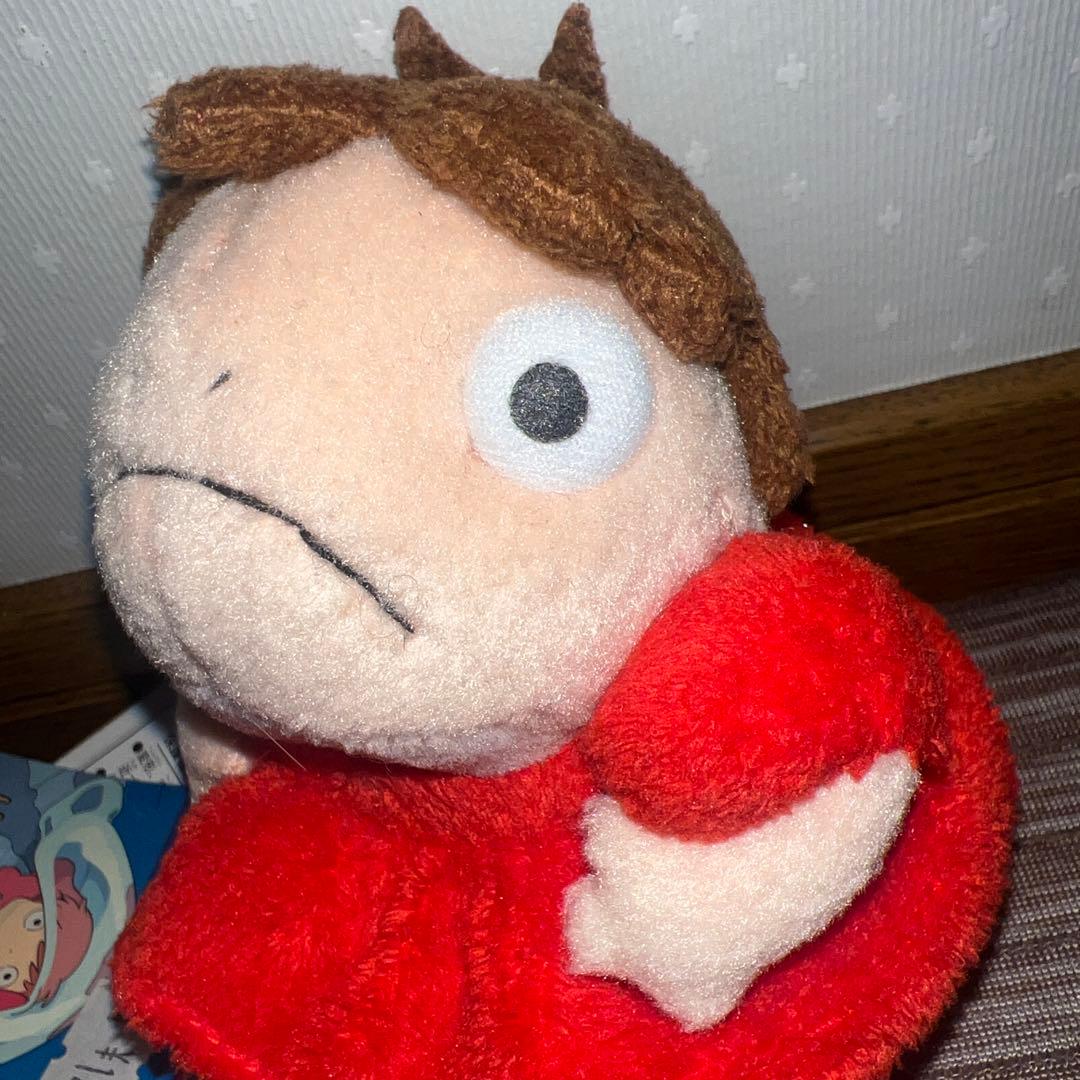 レア　崖の上のポニョ　ぬいぐるみ　半魚人　手のひらサイズ　ジブリ　15cm